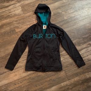 Burton zip up hoodie